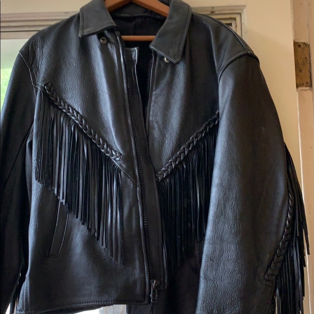 Leather jacket